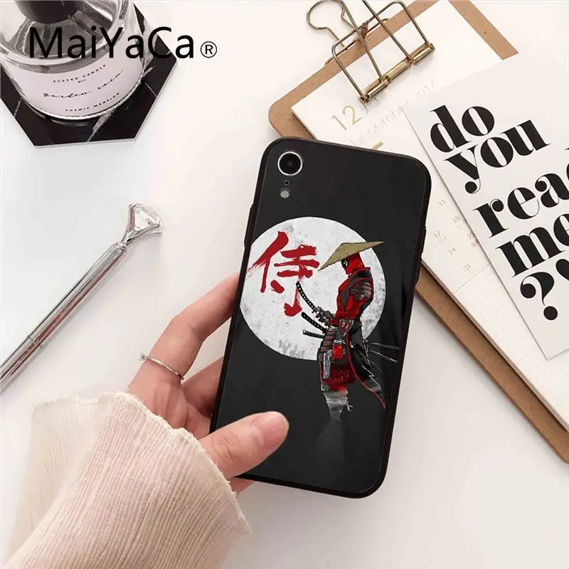 Maiyaca самурайский чехол для iPhone 8 7 6 6S Plus X XS MAX 5 5S SE XR 10 Fundas Capa | Мобильные телефоны и