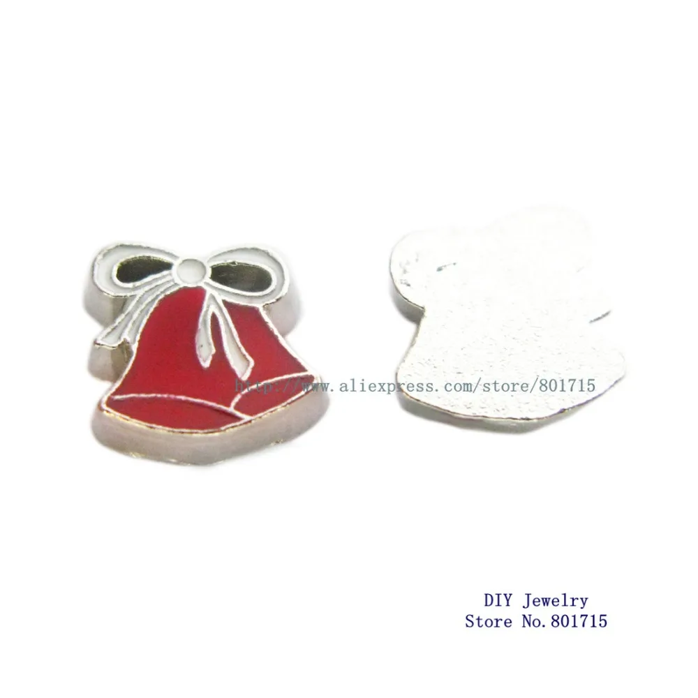 Рождественский плавающий медальон 10 шт. плавающие медальоны для плавающего