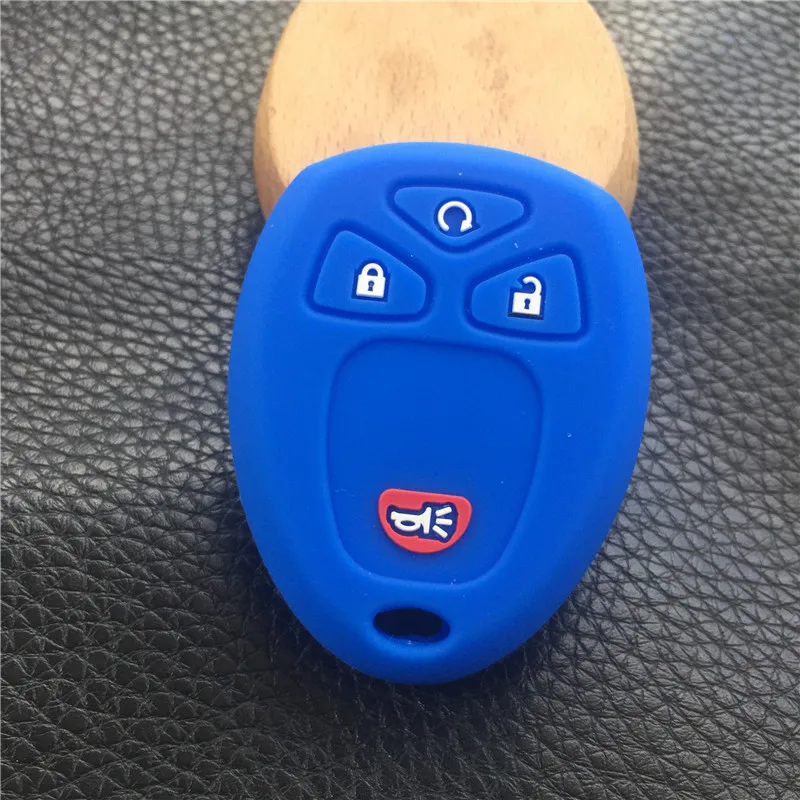 Силиконовый резиновый чехол для ключа автомобиля GMC Buick и Chevrolet Impala Suburban Tahoe Traverse