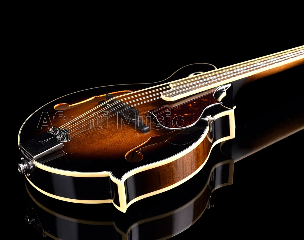 Afanti Массив ели Топ F мандолин(AMB-611