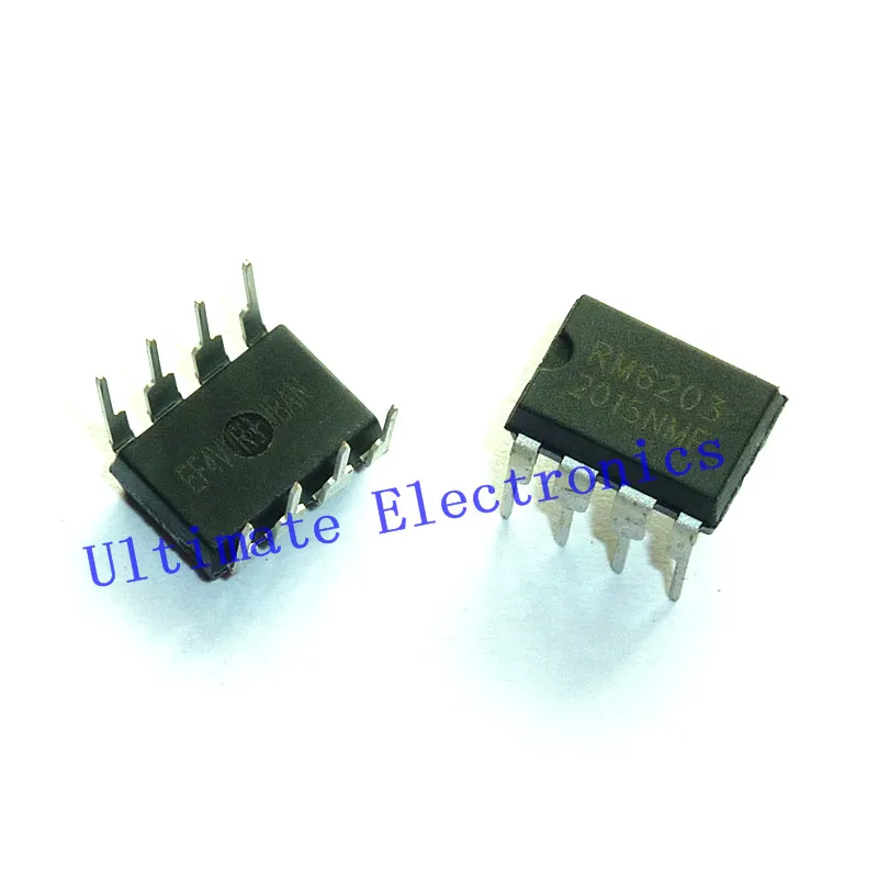 10 шт./лот RM6203 DIP8 режим тока ШИМ контроллер питания IC DIP 8|power supply control|ic poweric power |