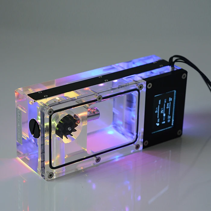 FREEZEMOD компьютер кулер для воды интеллектуальный бак зал скорость потока RGB