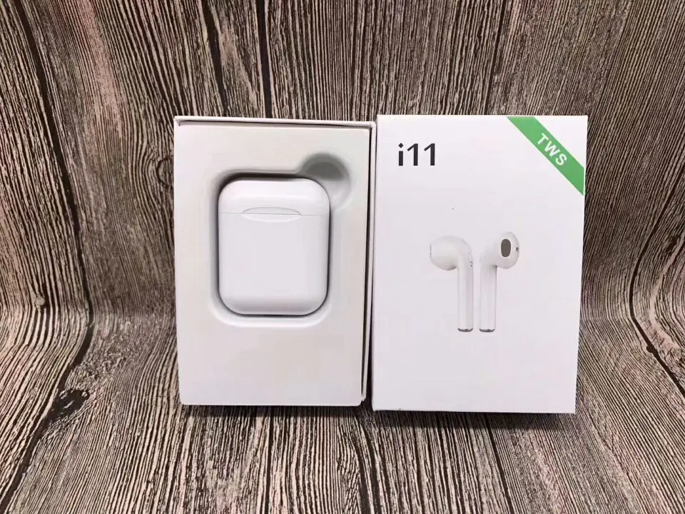 Наушники I11 TWS Bluetooth 5 0 беспроводные наушники с кнопкой управления микрофоном мини