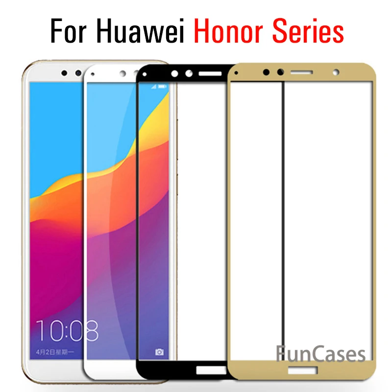 Защитное стекло для huawei Honor 7A 7C Pro 7X чехол из закаленного стекла 6X 6A 6C пленка Hono C7 A6