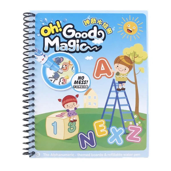 11 Магия воды Рисунок раскраска Doodle Magic Pen Картина доска для рисования книжка-раскраска для малышей развивающие игрушки подарок - Цвет: 11