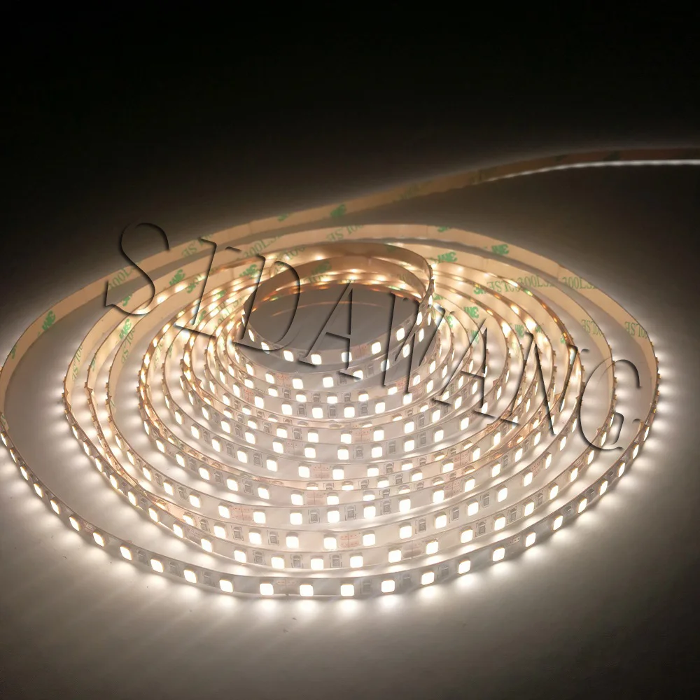 Superbright 2835SMD светодиодный(22-24lm/светодиодный), 2800-6500K 120 светодиодный s/m, 5 м на катушке, 5 мм PCB, CRI> 90 Ra, IP20 неводостойкие светодиодные ленты