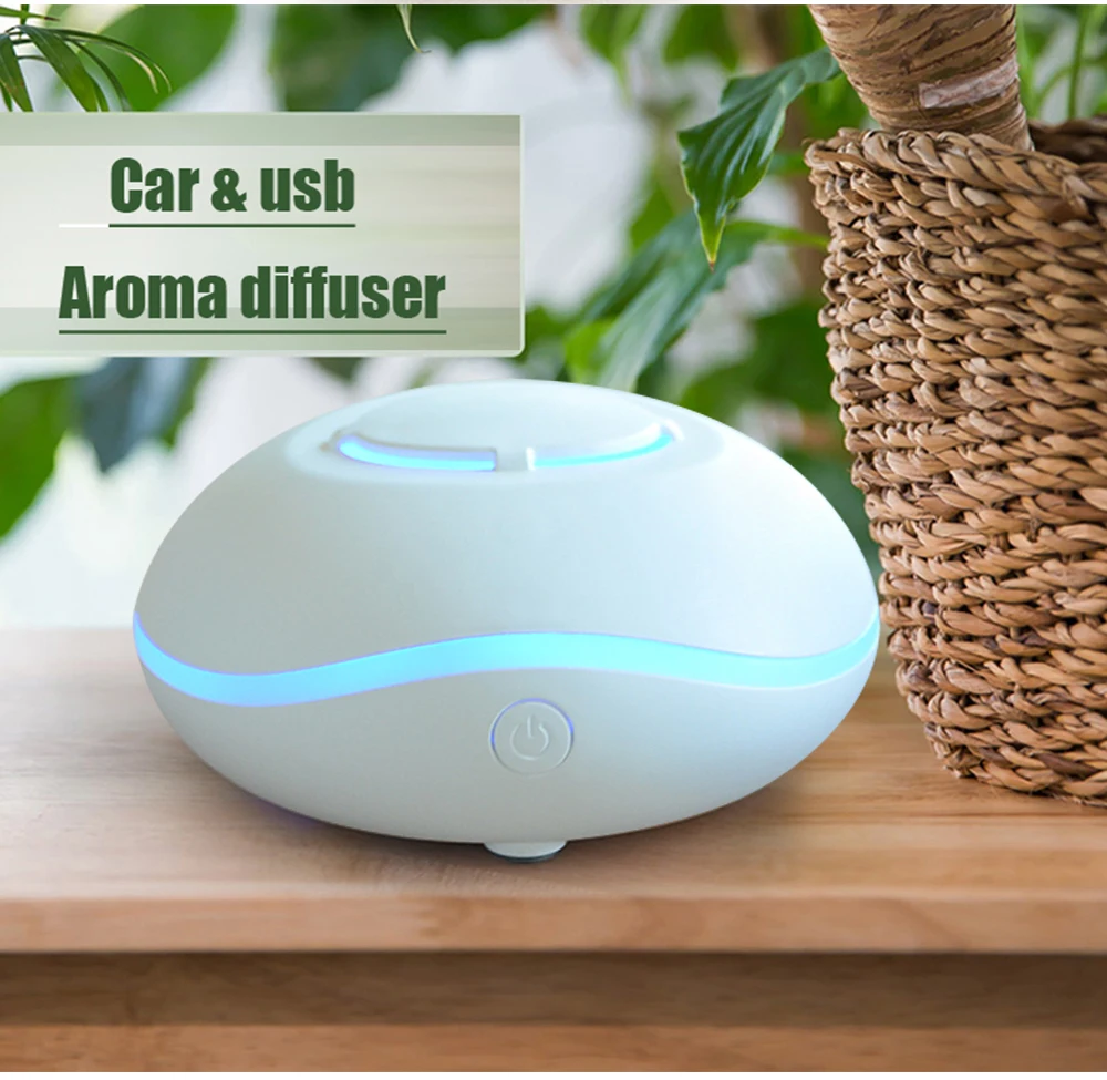 Портативный usb аккумулятор диффузор эфирных масел без воды ароматерапия с 7