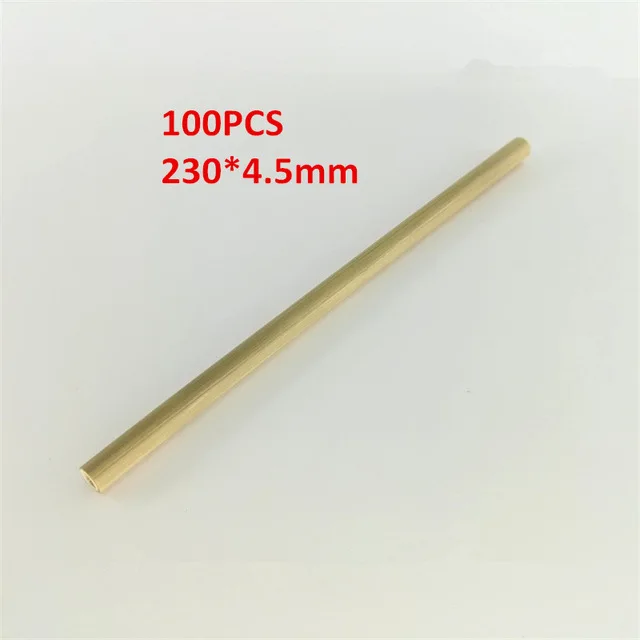 230x4.5mm 100pcs 100 шт./лот бамбуковая солома натуральная Органическая многоразовая бамбуковая Питьевая соломка очиститель 19,5 см 23 см бамбуковый набор соломинок для оптовой продажи - Цвет: 230x4.5mm 100pcs