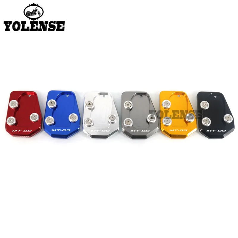 Мотоцикл подставка для ног подножка сбоку расширение Pad Поддержка плиты