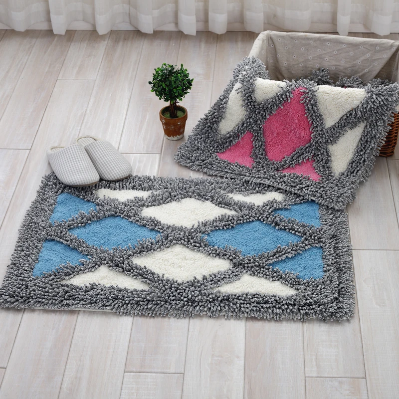

Chenille Mat Kitchen Living Room Bathroom Toilet Thickening Antiskid Carpet