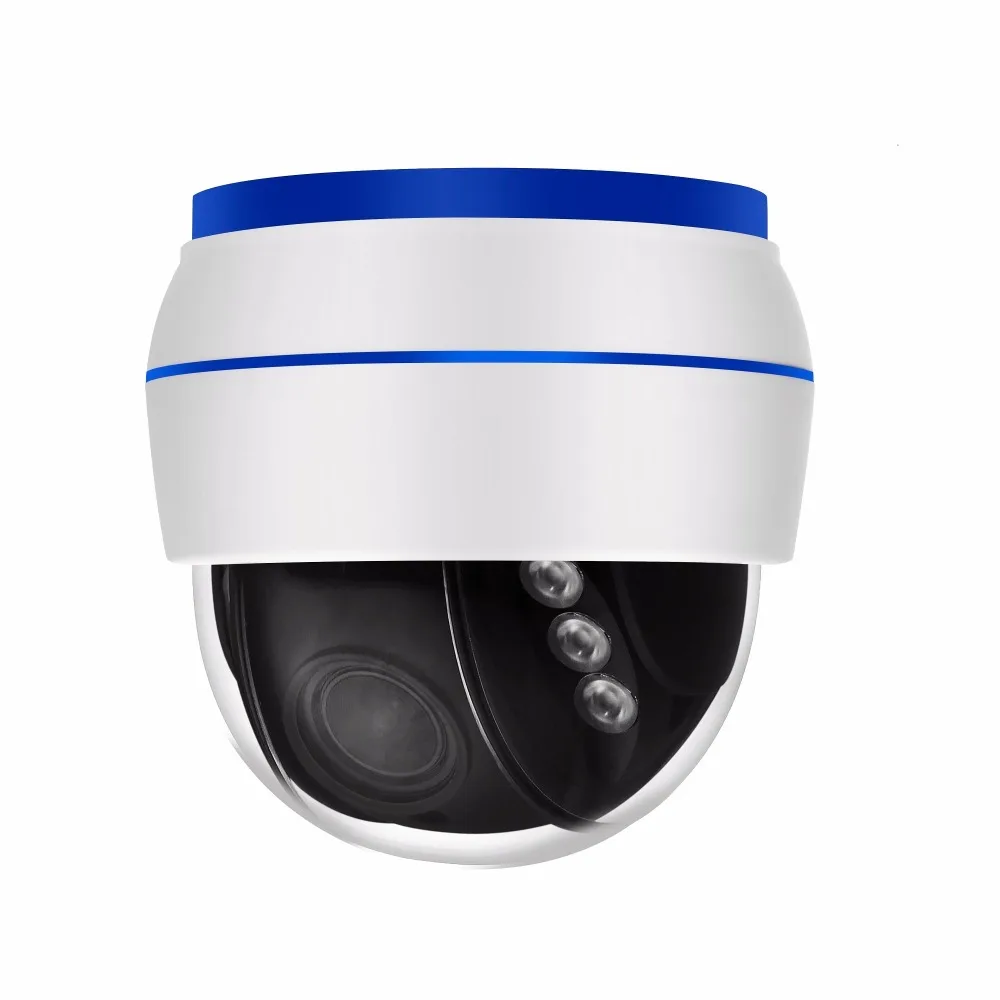 Беспроводная PTZ IP камера 2 Мп Onvif HD 1080P Wi Fi 7 13 5 мм кратный оптический зум Встроенный