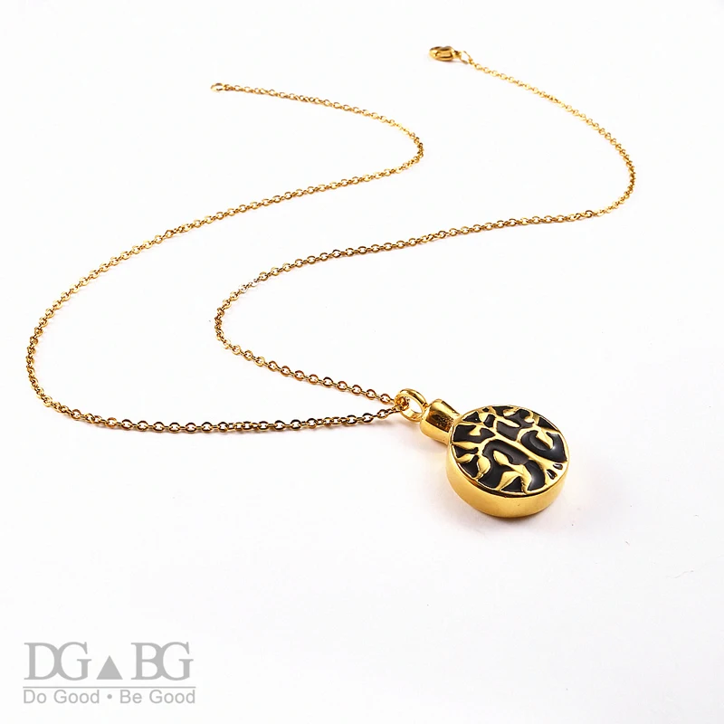 Подвеска на ожерелье семейное дерево жизни памятный браслет из нержавеющей