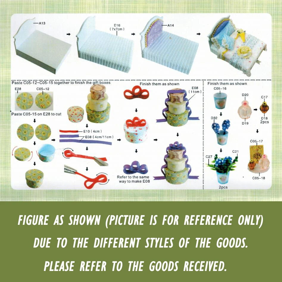 

Diy Puzzle 3D Miniature Dollhouse Furnitures Model Wooden Doll House Miniature DIY Assemble Toys for Children Birthday Gifts