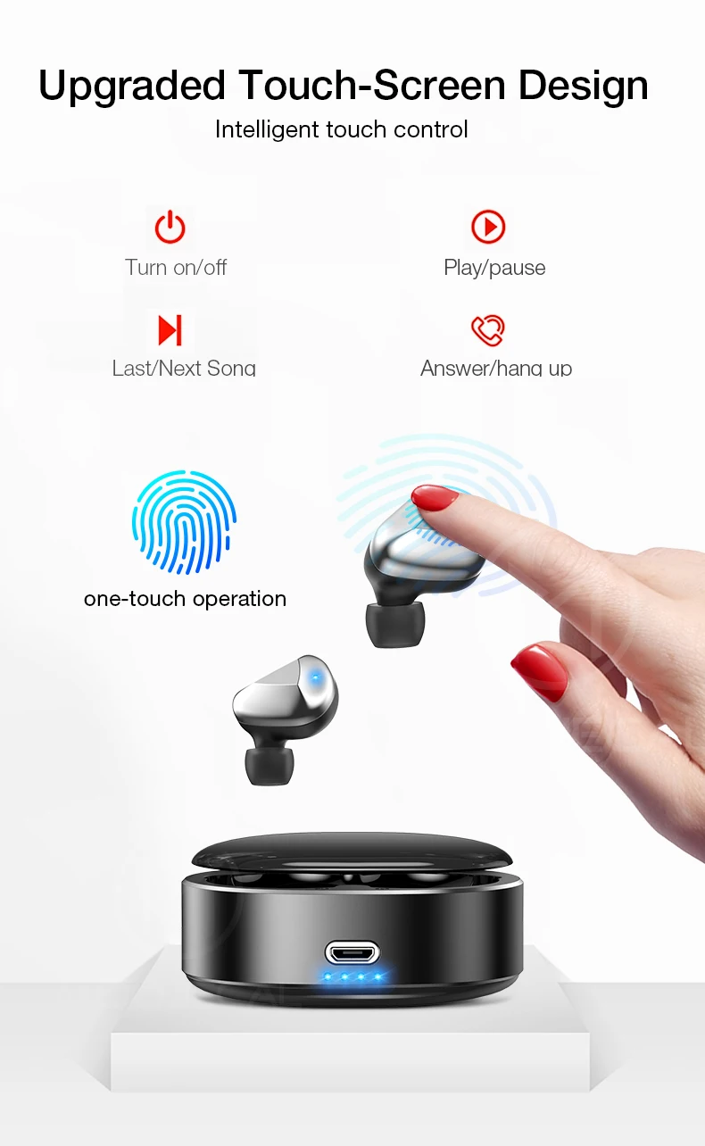 XLtrade T50 TWS беспроводные наушники стерео Bluetooth наушники спортивные наушники игровая гарнитура для мобильного телефона PK i7S i30