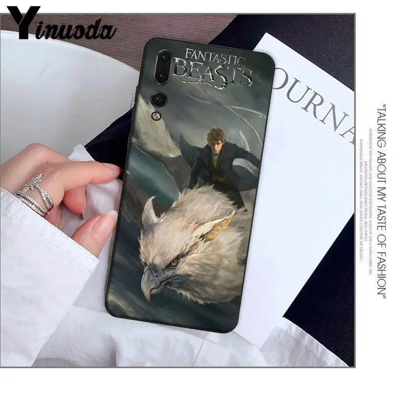 Yinuoda Фантастические звери Новинка чехол для телефона Fundas Huawei Mate10 Lite P20 Pro P9 P10 Plus View