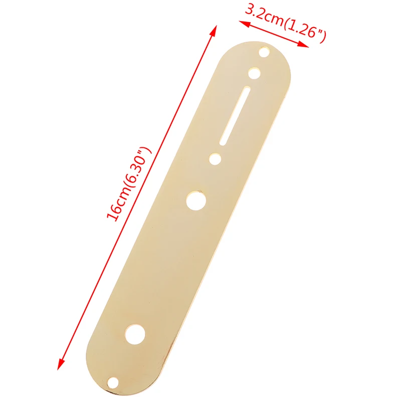 1Pc Guitar Parts Quality Plated Control Plate For Telecaster Tele Electric Guitar Gold/Black Color Plates