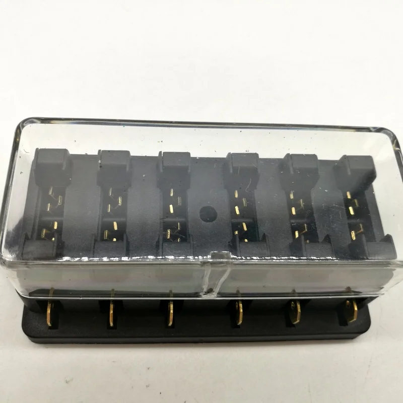 Универсальный блок предохранителей 12 В с 6 режимами держатель предохранителя