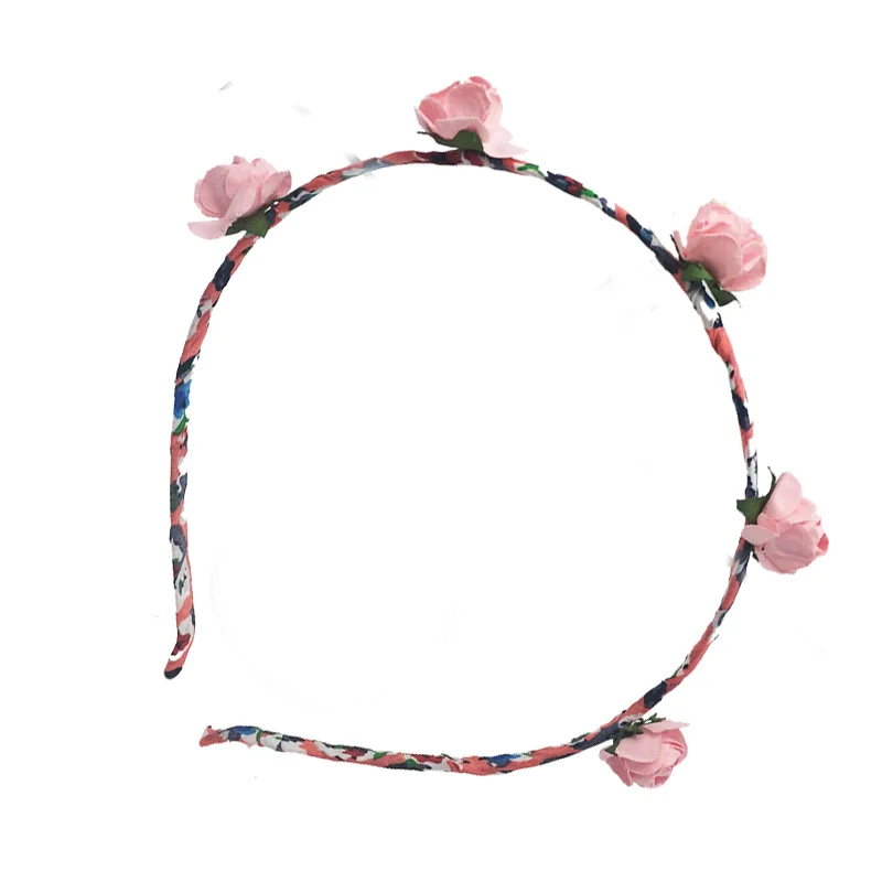 dream-it-possible fashion beautiful flower hairbands flowers headband wedding Bohemian Style Wreath Wedding Floral Garland Hair | Украшения