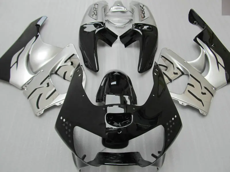 

Лидер продаж, комплект обтекателей для H CBR 900RR 1998 1999, серебряные черные Обтекатели CBR 919RR CBR900RR 98 99
