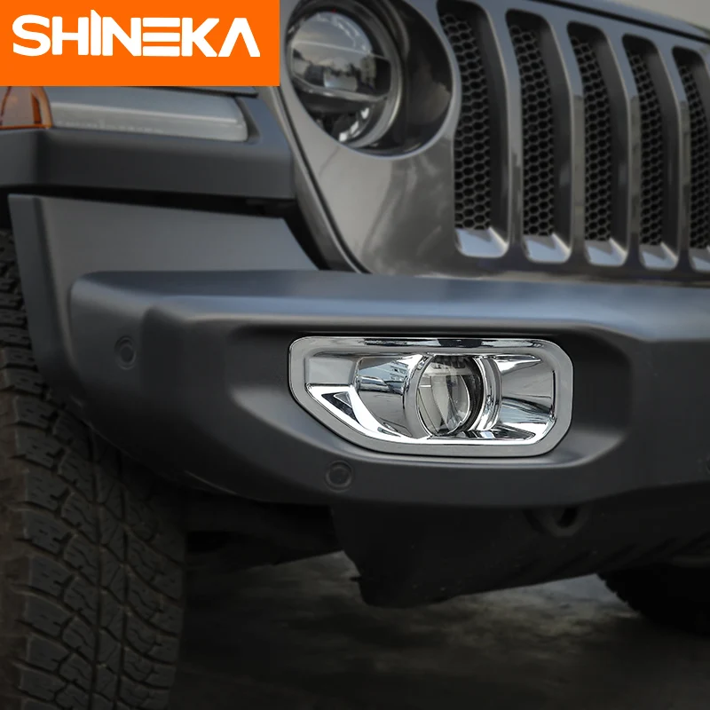 SHINEKA хромированный Стайлинг для Jeep Wrangler JL 2018 + ABS автомобильный передний