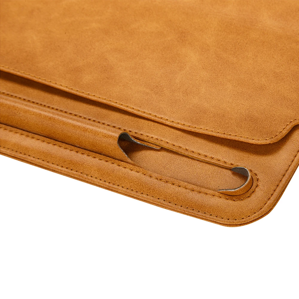 Jisoncase Кожаный чехол Чехол для iPad Pro 10,5 Чехол Мягкий складной рукав сумка с карандашом слот для iPad Pro 9,7