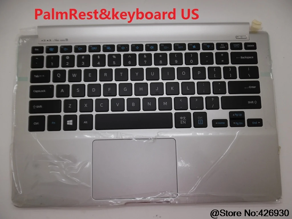 Подставка для ноутбука и клавиатура для samsung NP900X3B NP900X3C NP900X3D NP900X3E Королевство Великобритания Турция TR нордическая NE с подсветкой Сенсорная панель