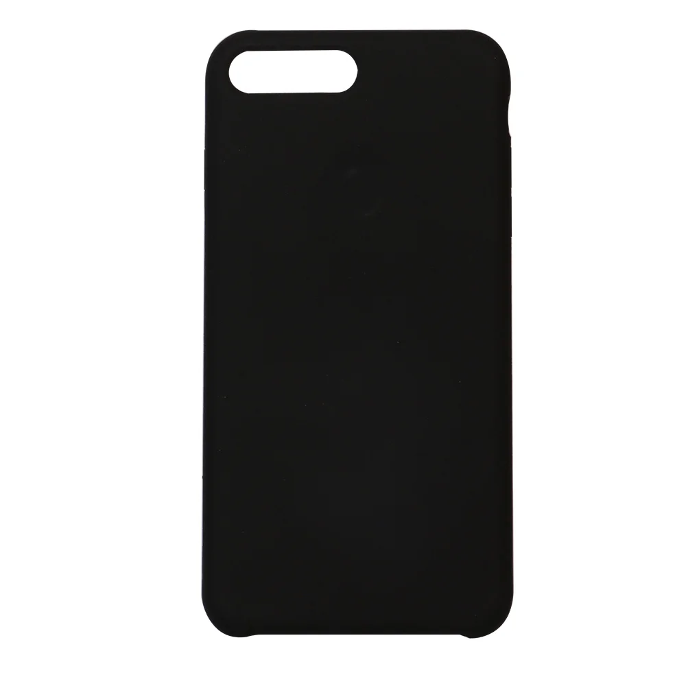 23.Black Ikase Store жидкий силиконовый чехол для мобильного телефона для iphone x xr xs max мягкое Сенсорное покрытие из микрофибры чехол для iphone 8 7 6 6s plus - Цвет: 23.Black