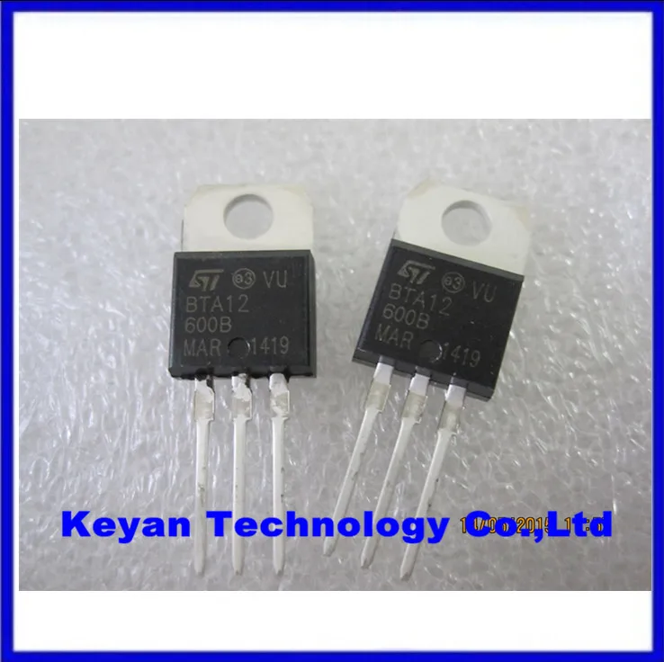 

50 шт., Φ BTA12 Triac BTA12-600B 600V 12A