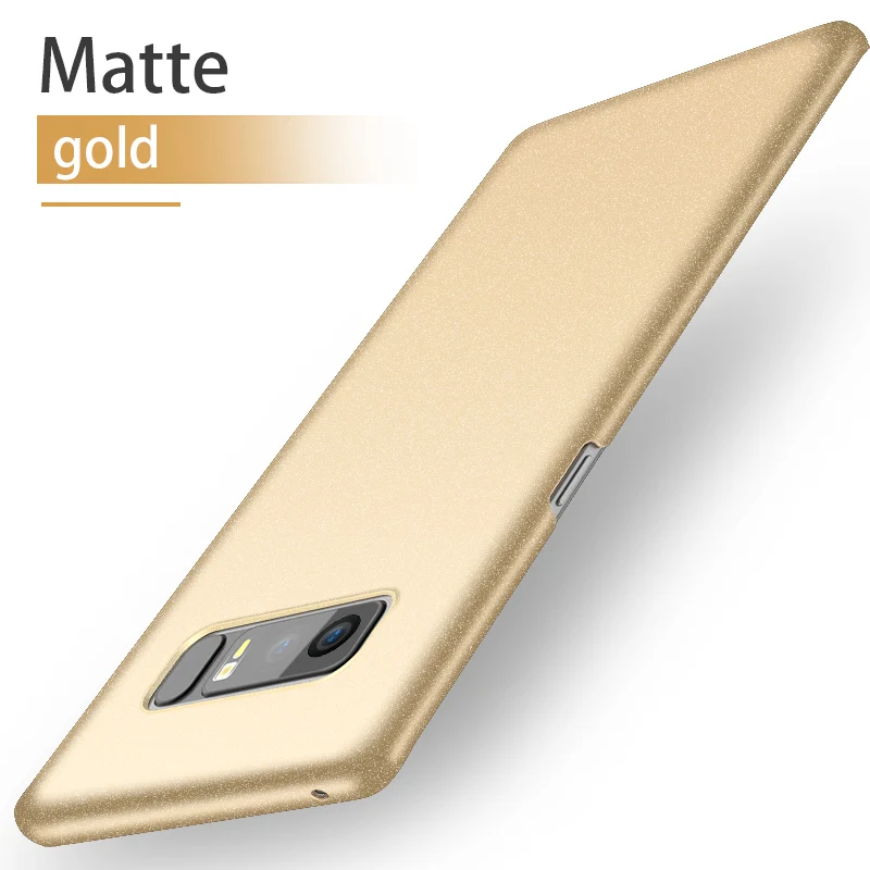 Cover For Samsung Galaxy Note 8 Case Hard PC Matte Phone Luxury Anti-fall Coque Funda Capa |