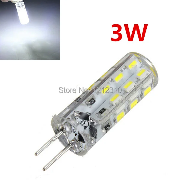 Супер яркая светодиодная лампа G4 3 Вт 5 6 24/48 SMD3014 Светодиодная DC12V Бесплатная