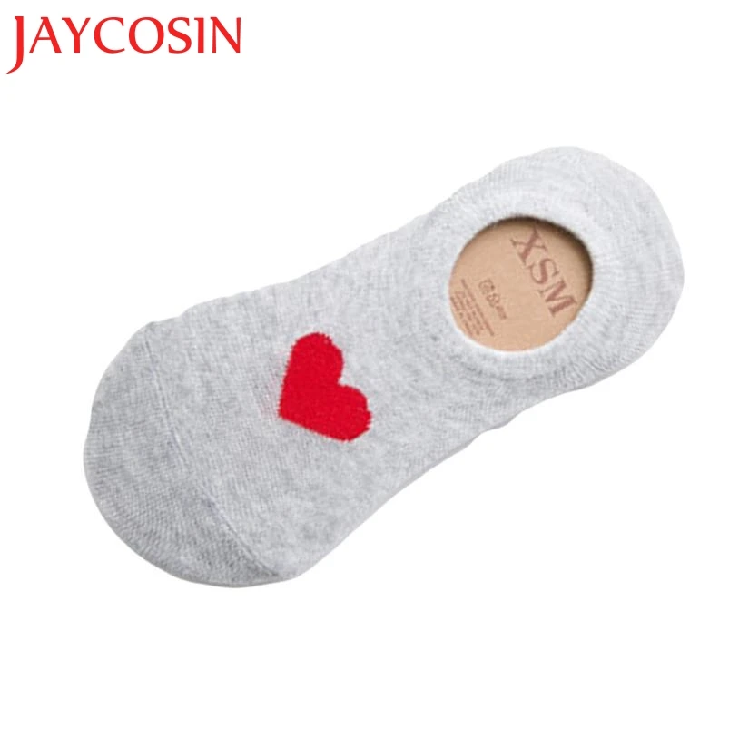 JAYCOSIN 2018 Новые повседневные рабочие женские модные носки в форме сердца для