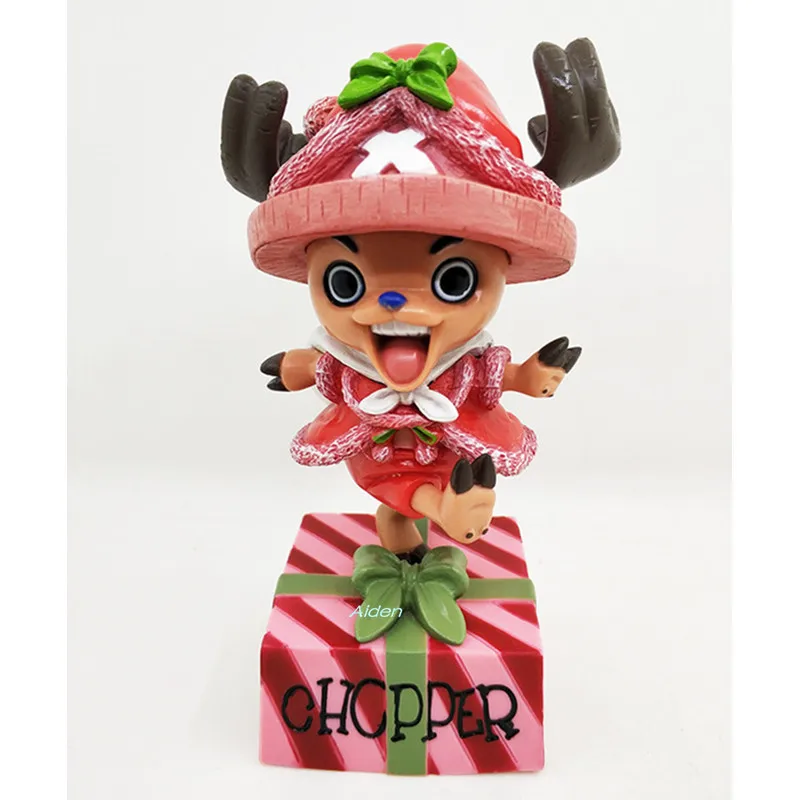5 &quotАниме one piece соломенная шляпа Пираты Тони Чоппер Рождество вер. ПВХ фигурка