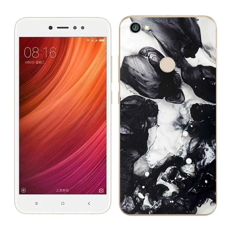 Для Xiaomi Redmi Примечание 5A чехлы из ТПУ с пейзажами для Redmi Note 5a Prime, чехлы для телефонов Hongmi Note 5A Prime - Цвет: 06
