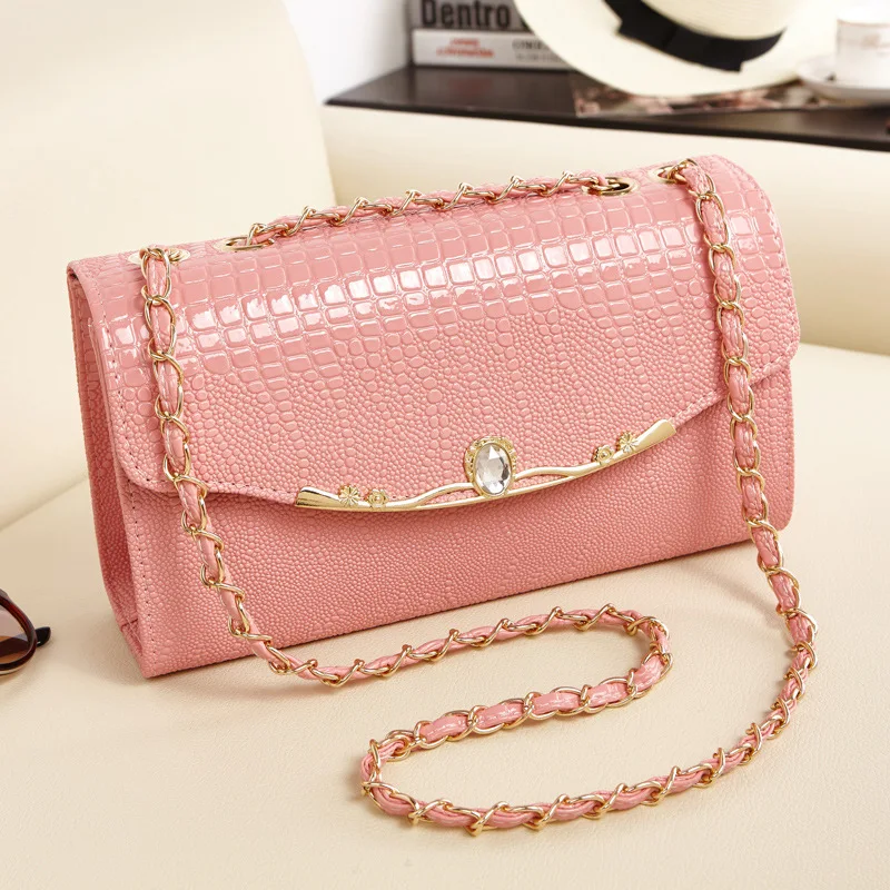 Модные небольшой лоскут Сумка Crossbody сумки Для женщин роскошный стеганый плед