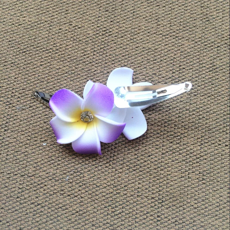 HappyKiss 50 шт. Гавайский цветок bridalBB ювелирные изделия Frangipani Полимерная глина frangipani