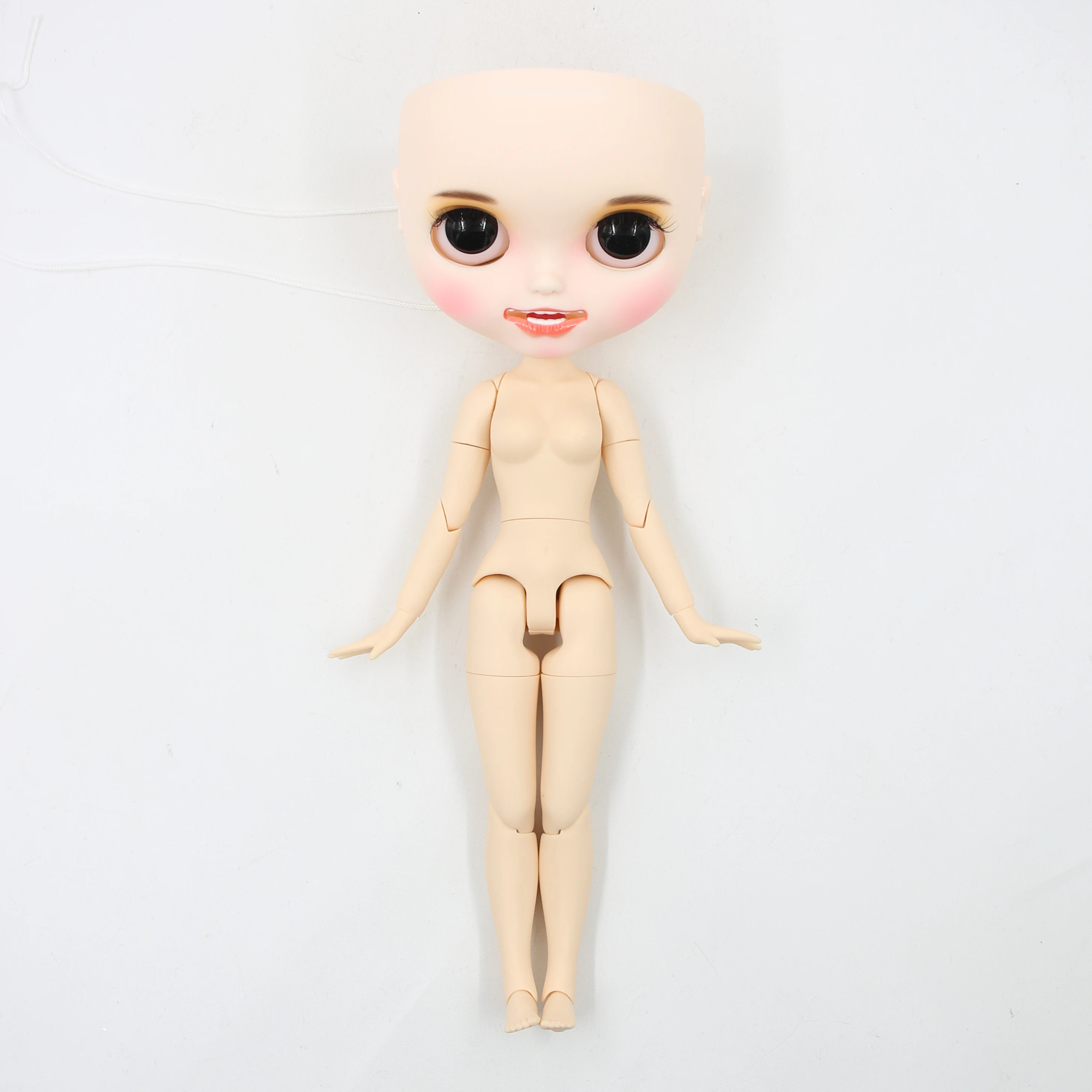 factory Blyth doll bald head customized matte face white skin DIY custom DOLL