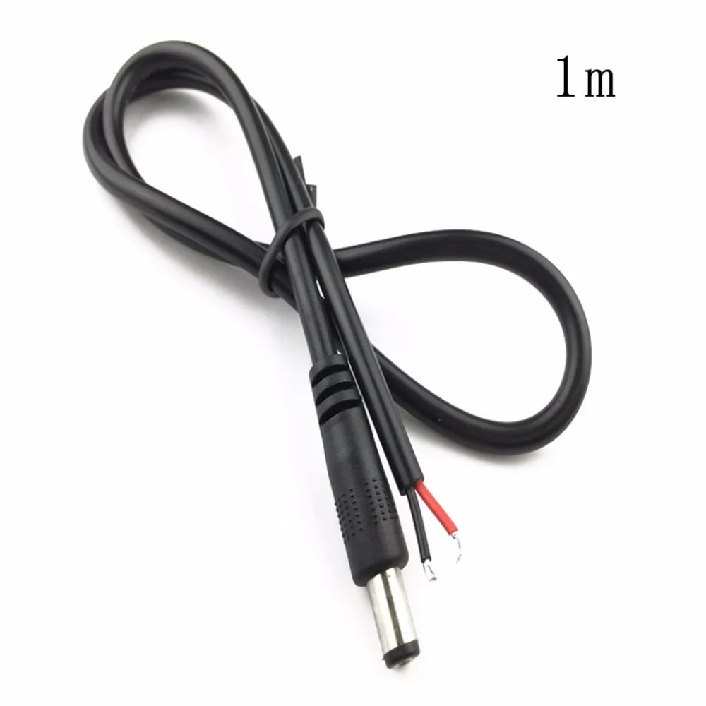1M DC Power 5 мм x 2 1 Штекерный разъем Удлинительный кабель L15|male power connector|male dc connectormale plug