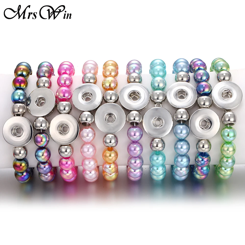 Женский браслет с бусинами ручной работы 18 мм | Украшения и аксессуары