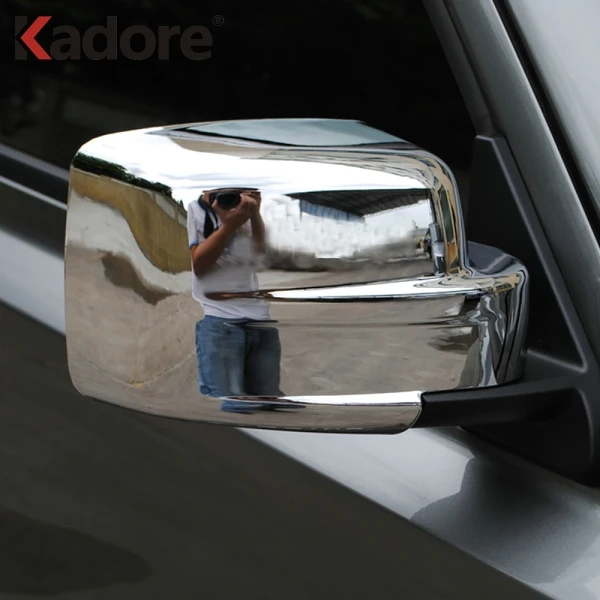 Для Jeep Patriot 2007-2011 2012 2013 ABS Chrome Боковая дверь Зеркало заднего вида крышки отделка автомобильные аксессуары