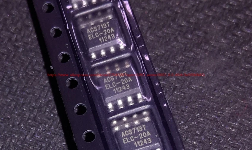 Новый оригинальный чип из натуральной ACS713ELCTR 20A T эффект Holzer датчик тока| |