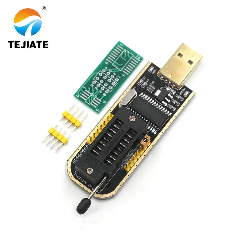 CH341A CH341 24 25 серия EEPROM Flash BIOS USB программист с программным обеспечением и