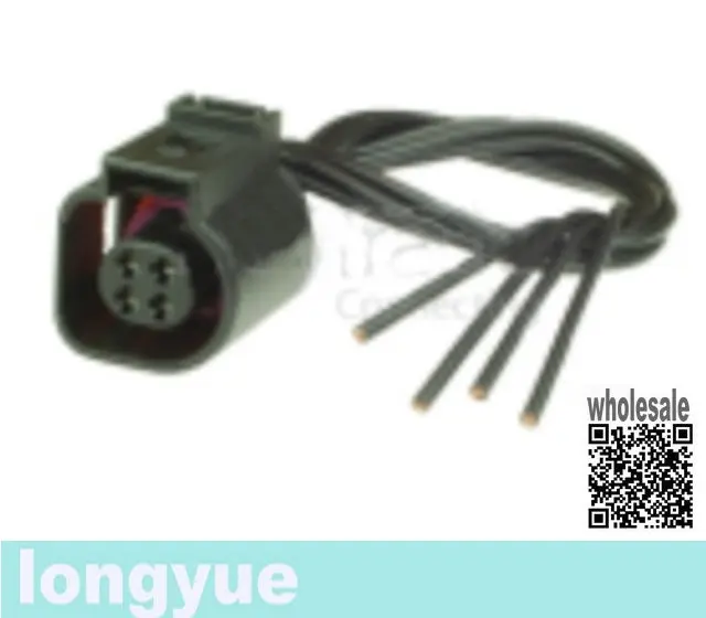 Фото Longyue 10 шт. электрическая вилка Pigtai портупея 4b0 973 712 4b0973712 8 дюймов №2