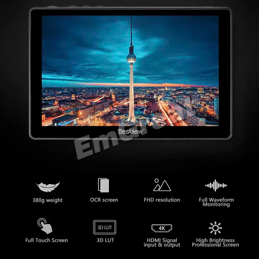 Desview R7 сенсорный экран монитор 7 дюймов ips светодиодный экран 1920*1200 4K HDMI на камеру поле DSLR монитор для Canon Nikon и стабилизатор