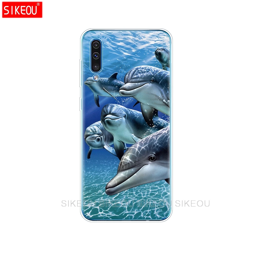 Для samsung Galaxy A50 силиконовый прозрачный Футляр задняя крышка чехол для телефона для samsung A50 A505 A505F SM-A505F мягкий чехол 6,4" - Цвет: 33794