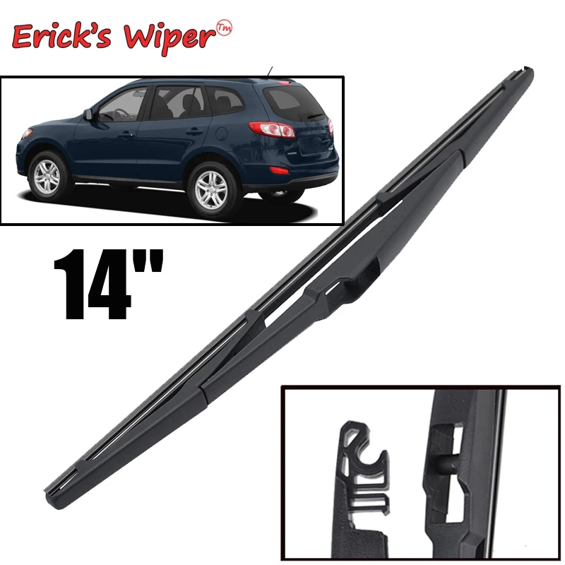 

Erick's Wiper 14" Rear Wiper Blade For Hyundai Santa Fe CM 2007 - 2012 Windshield Windscreen Tailgate Window