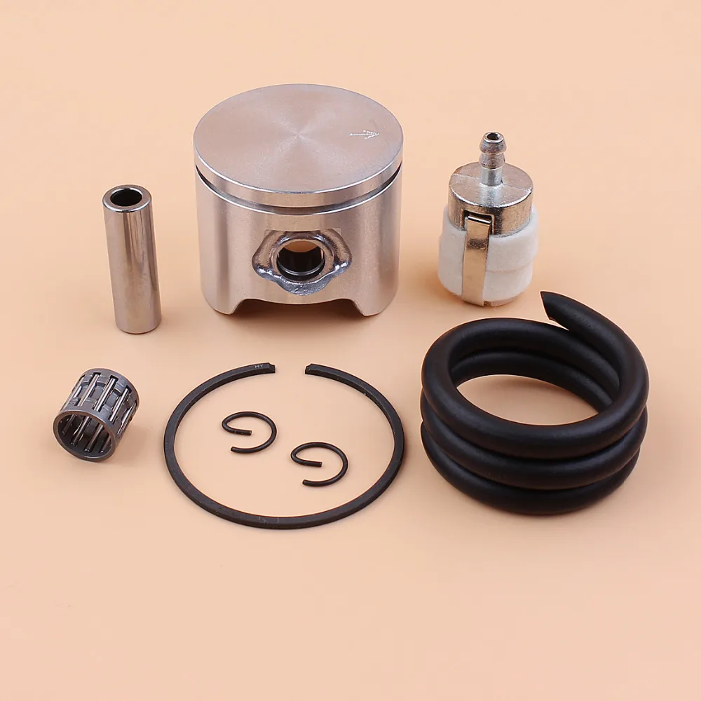 

44mm Piston Pin Bearing Fuel Hose Filter Kit For Husqvarna 350 351 51 EPA Jonsered 2150 CS2149 CS2150 Chainsaw Engine Parts