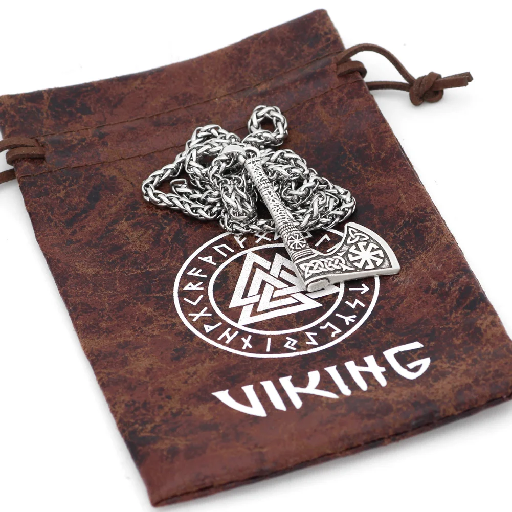 Норвежский викинг кетический амулет узел подвеска в виде топора