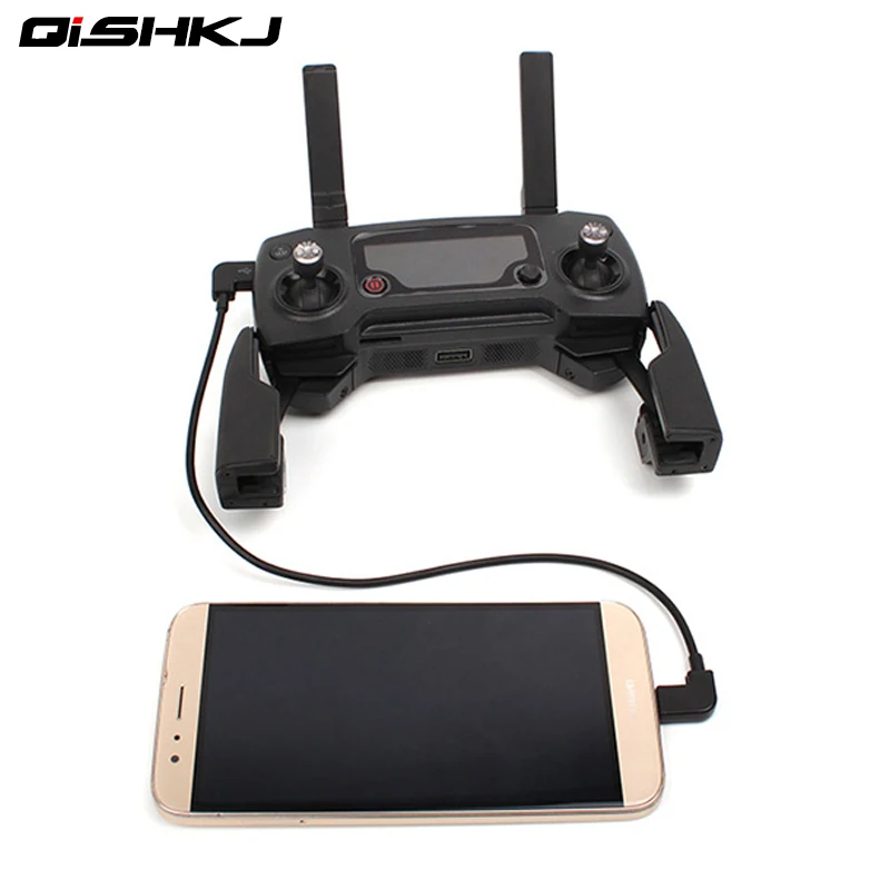 Кабель для передачи данных для DJI Spark/MAVIC Pro/Mavic 2 Air control Micro USB для освещения/type C/Micro для IPhone для Pad для xiaomi huawei