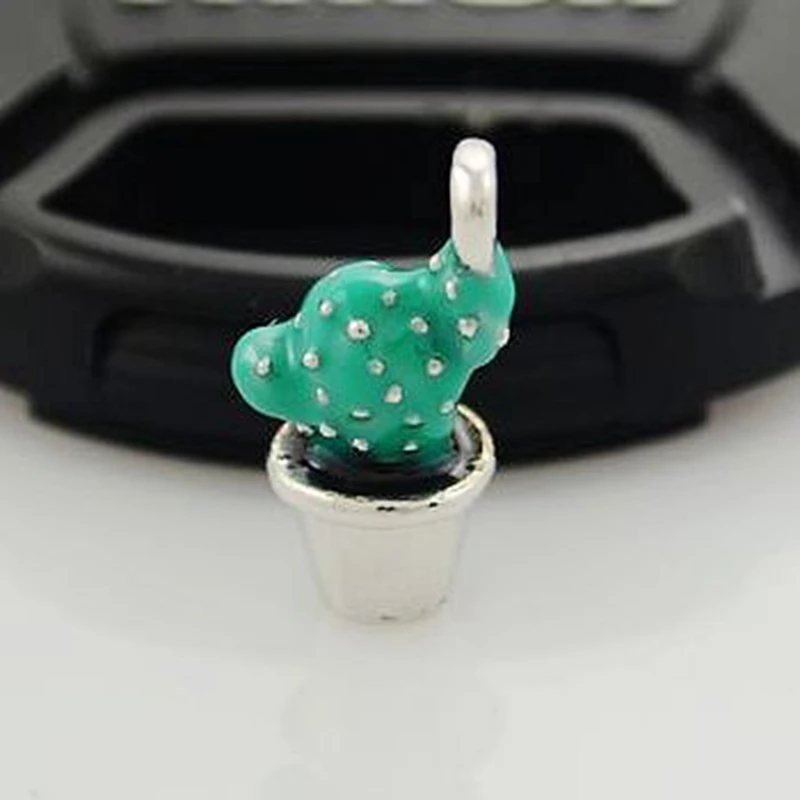 DOYUBO цинковый сплав DIY Подвески чтобы соответствовать ссылки Браслеты эмаль синяя