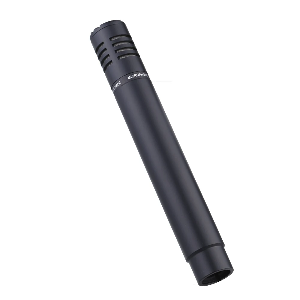 Черный Takstar PCM-5400 портативный музыкальный инструмент конденсаторный микрофон для тарелки струны пианино - Цвет: Черный